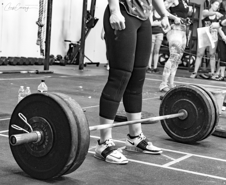 Preparing to Lift, Crossfit Competition, Ripon, Ca