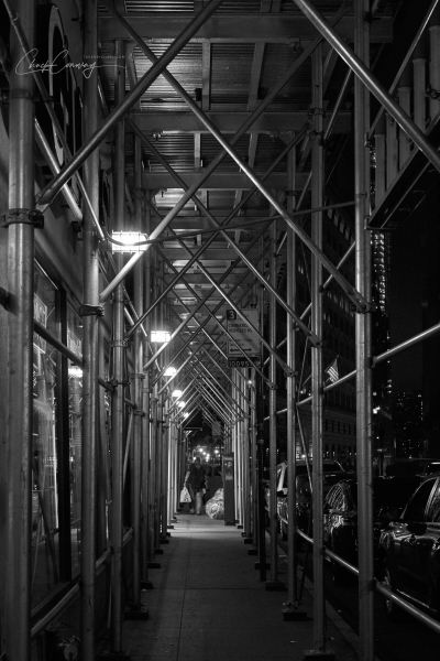 New York Sidewalk, New York, New York