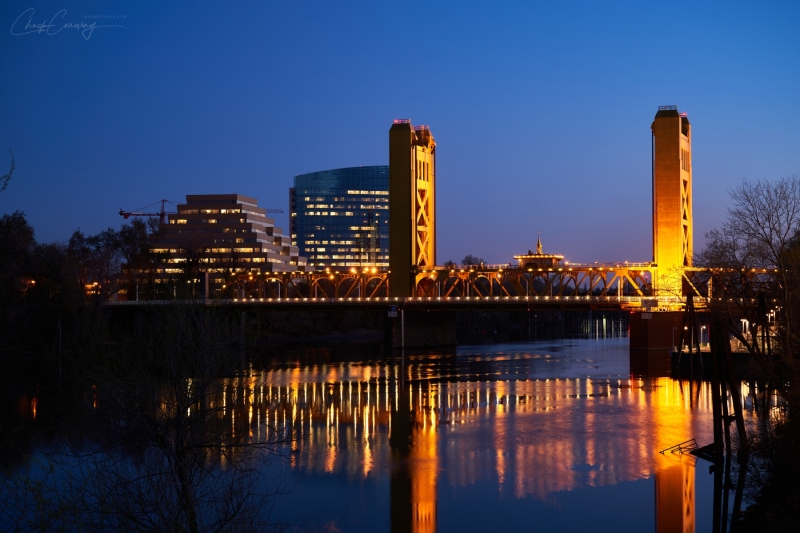 Tower Bridge - Sacramento River, Sacramento, Ca